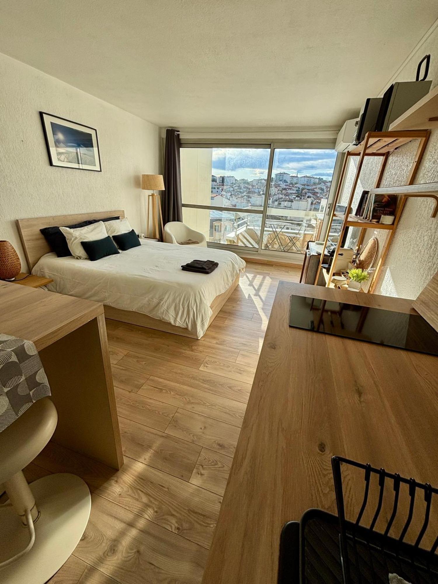 Studio Et Piscine Sur La Grande Plage Biarritz Zewnętrze zdjęcie